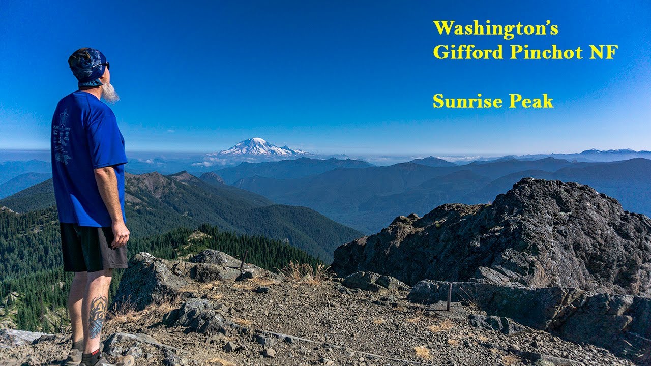 Hiking - Washington's Gifford Pinchot National Forest - Sunrise Peak