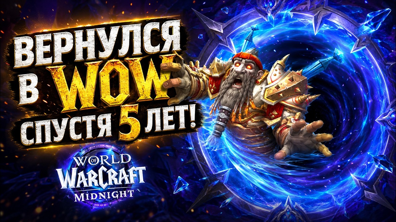Вернулся в World of Warcraft спустя 5 лет... Я НЕ ОЖИДАЛ такого | WoW Midnight