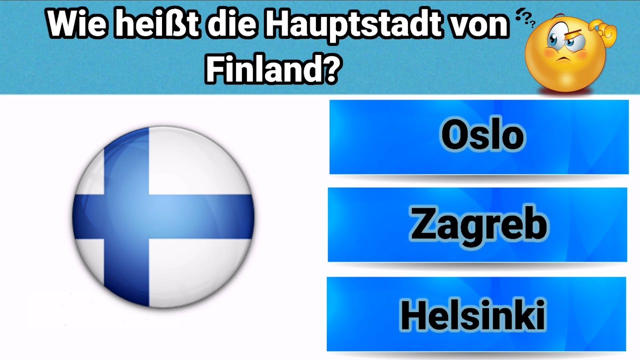 Kennst du Europas Hauptstädte? (leichte Version)