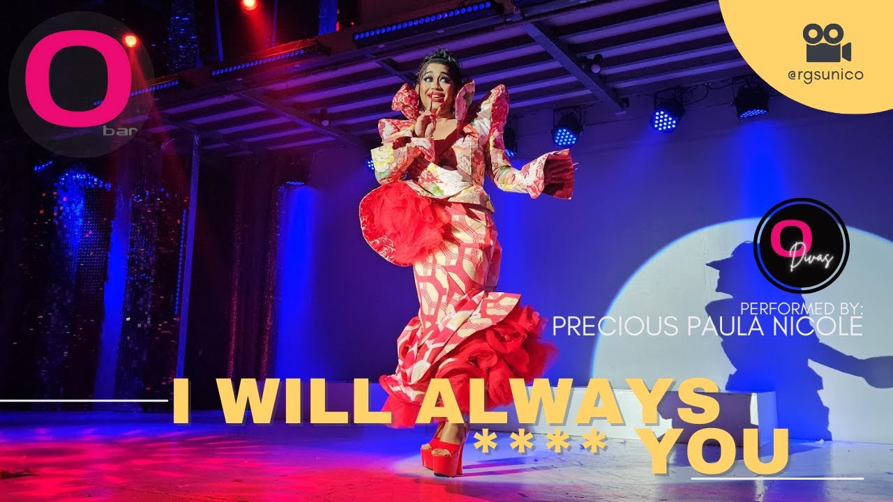 24.02.18 Precious Paula Nicole Performing I Will Always **** You at O Bar