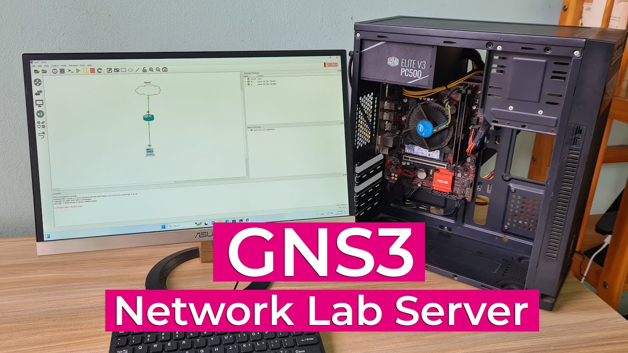Как шаг за шагом создать свой собственный сервер Network Lab с GNS3
