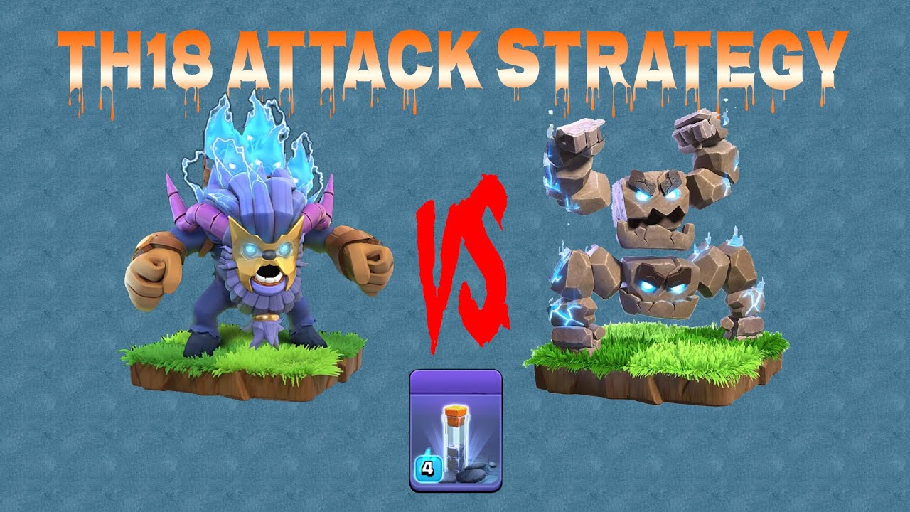 Super Yeti vs Meteor Golem attack