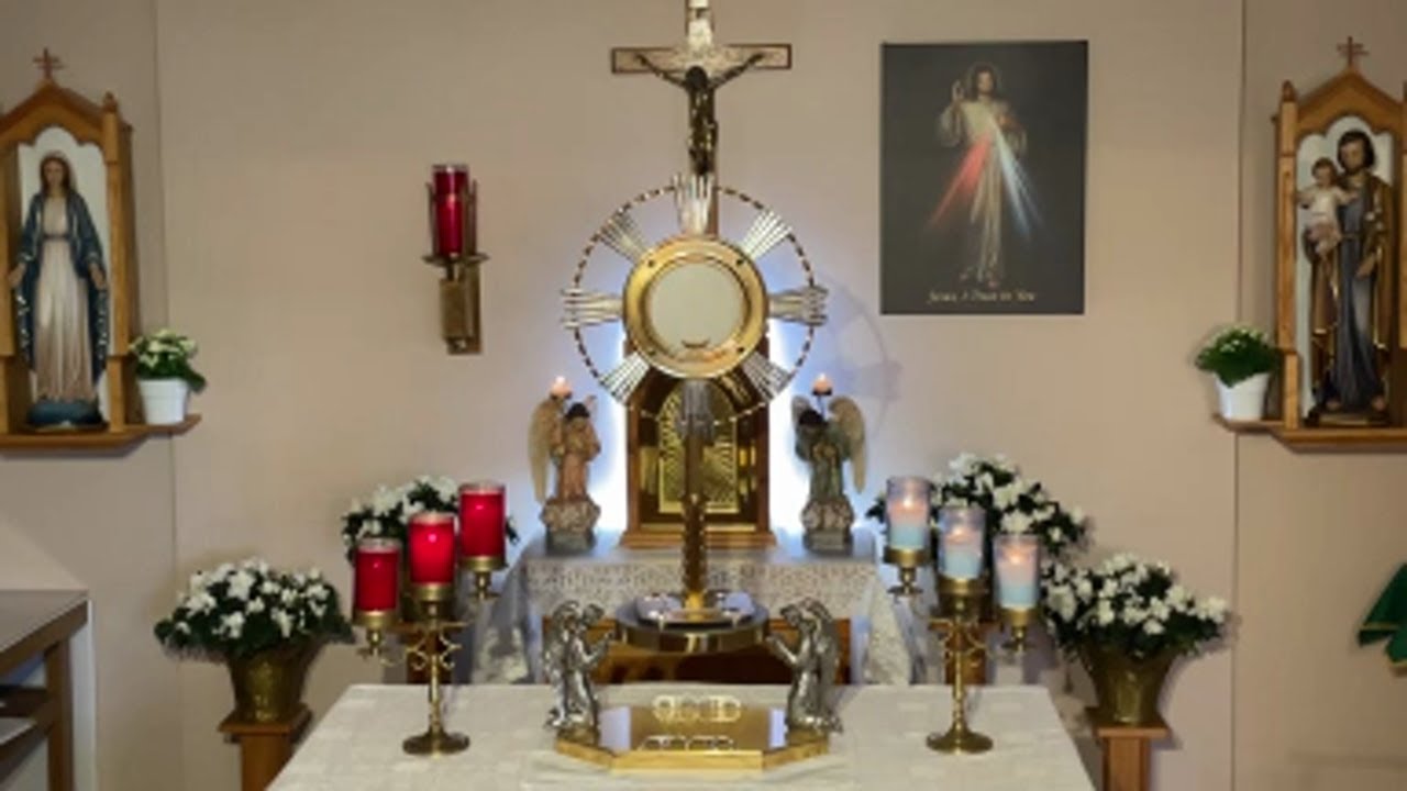 LIVE Eucharistic Adoration - Sisters of Divine Mercy