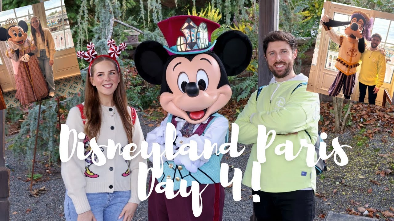 ✨ DISNEYLAND PARIS DAY 4 | Disneyland Hotel & Royal Banquet Character Dining | Goodbye Studios! ❤️✨
