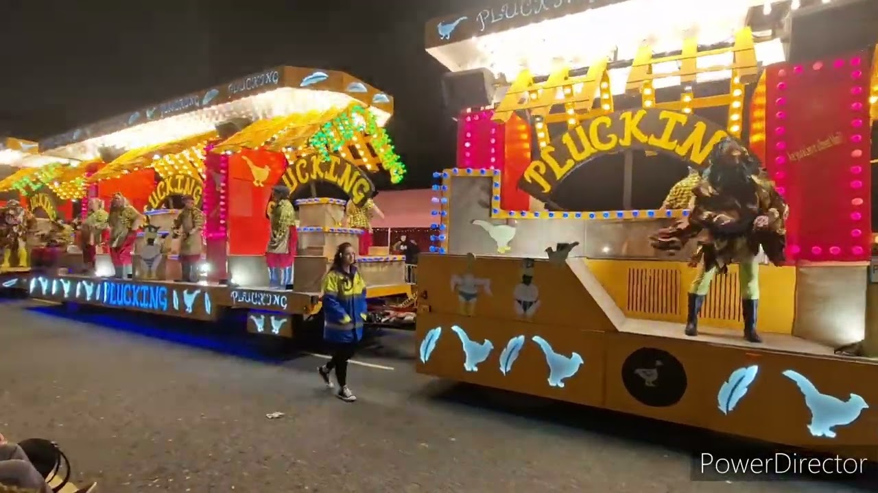 Nunsford Nutters Carnival Club Plucking at Weston-super-Mare