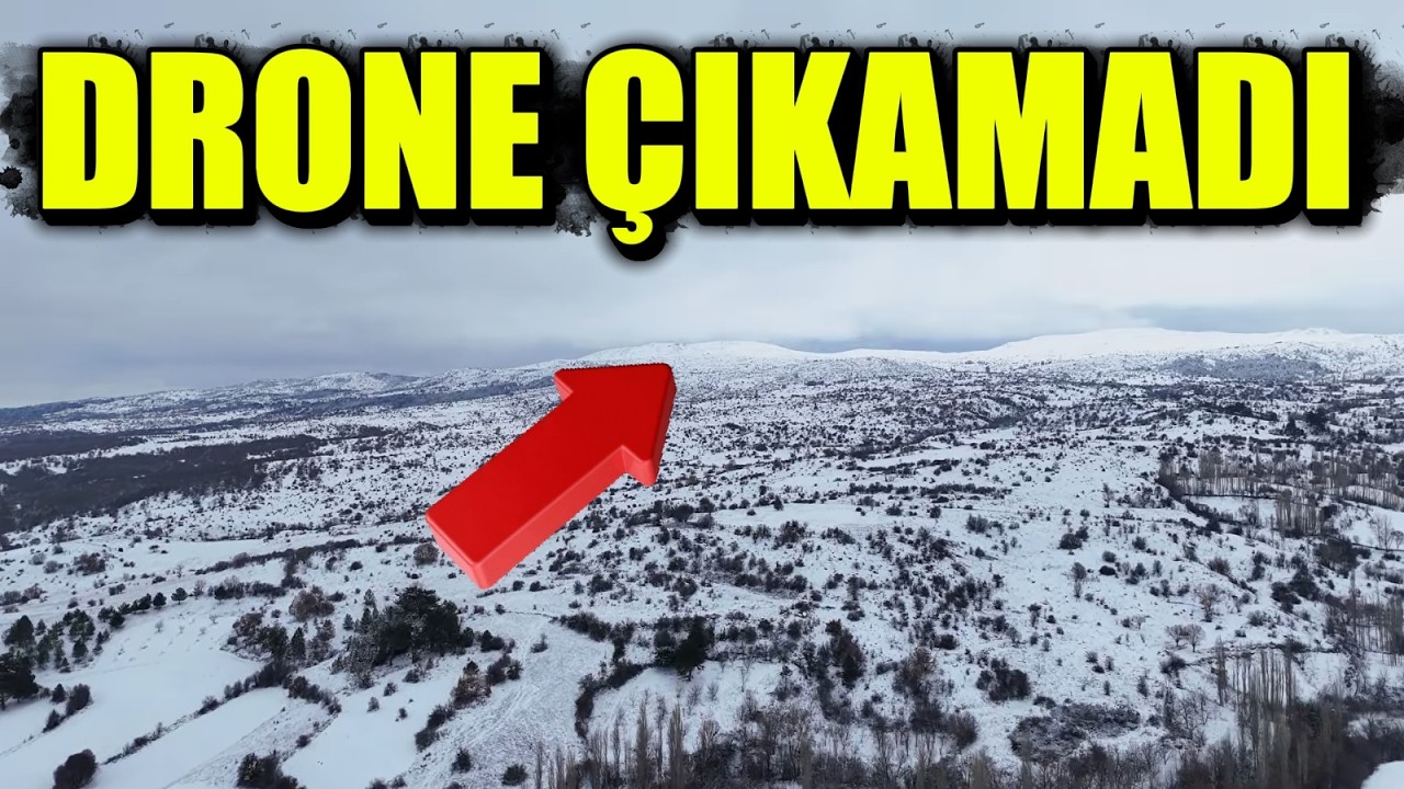Karlı Dağlar ❄️ | Mini 4 Pro ile Nefes Kesen Manzara