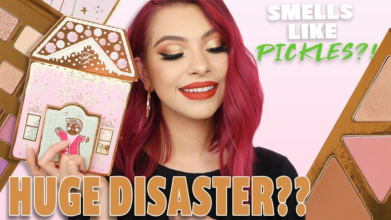 Too Faced Christmas Cookie House Party Review & Swatches | Holiday Makeup 2019