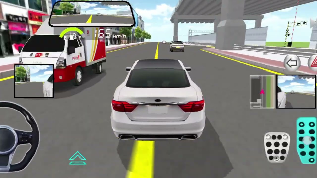👇اختبار القيادة الحقيقي 😱 | 3D Driving Class