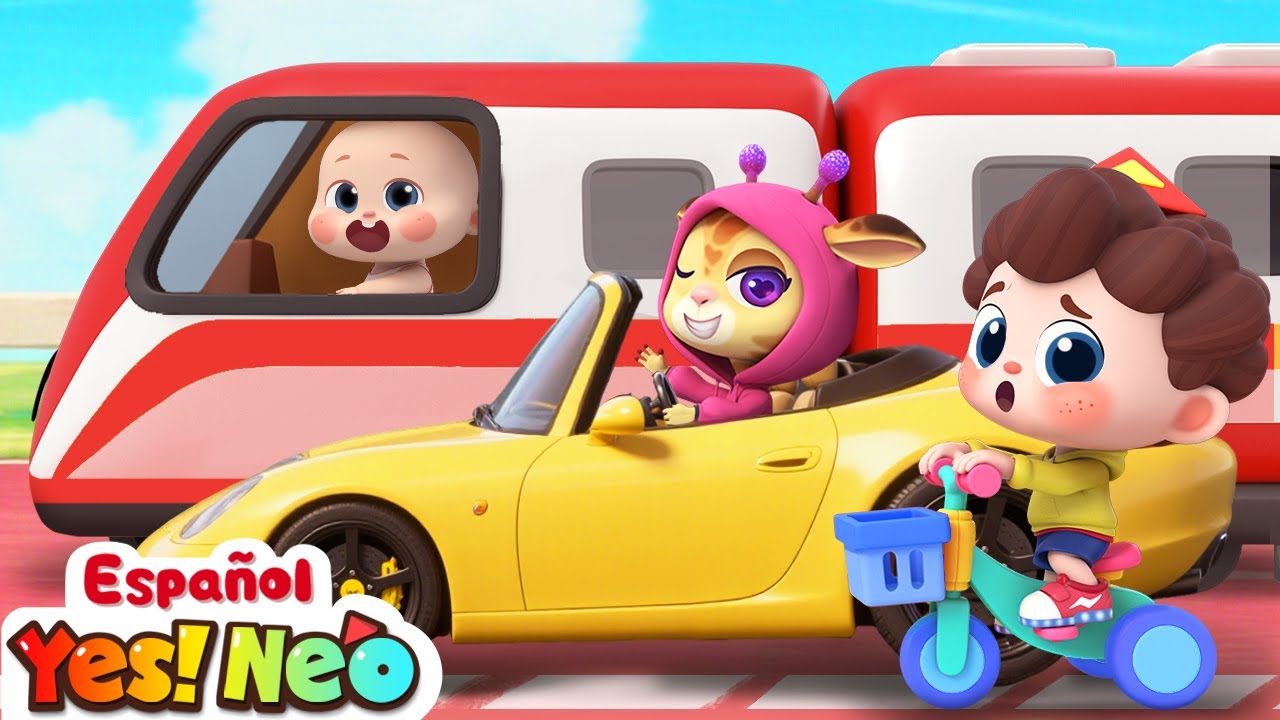 ¿Qué Vehículo es el Más Rápido? | Yes! Neo | Canciones Infantiles | BabyBus Español