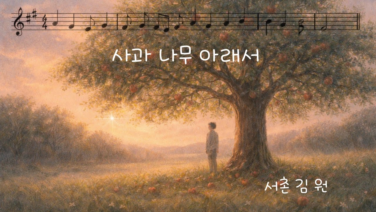 (음악) [사과 나무 아래서]