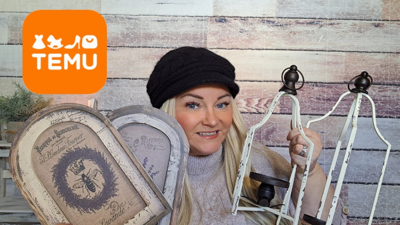 Temu Farmhouse Haul | Cozy and Rustic Decor Finds|#temu #temuhaul