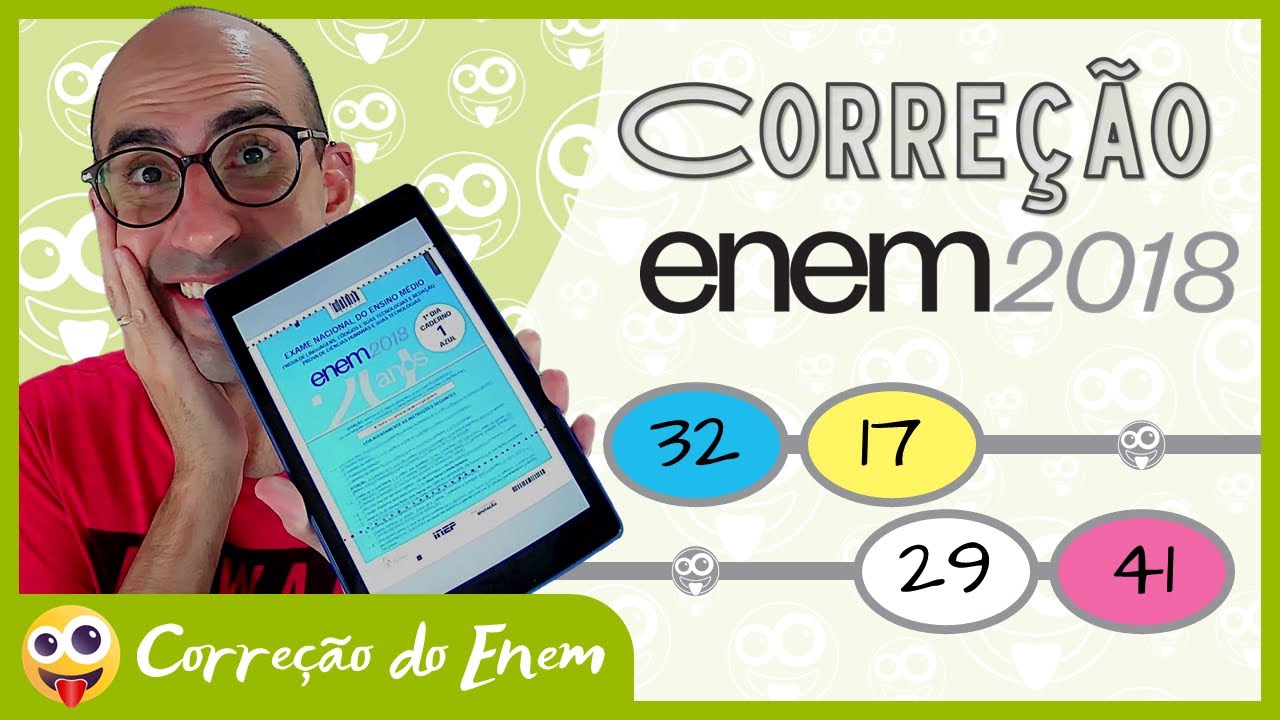 [CORREÇÃO DO ENEM] Questão 32 - Enem 2018 - Prova azul ▷ O Teatro Mágico