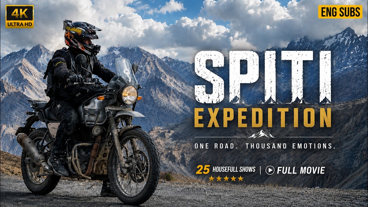SPITI EXPEDITION &ndash; One Road. Thousand Emotions | NUMBER PLATE | Full Movie 4K