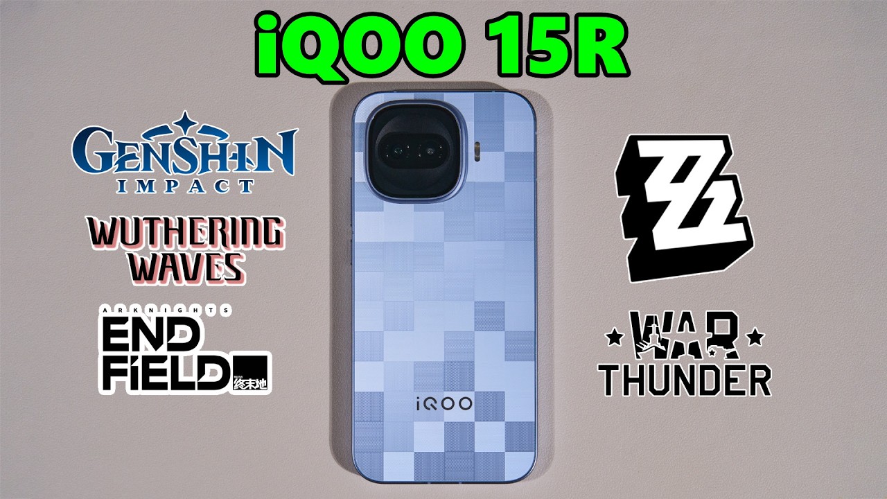 BETTER than 8EG5? iQOO 15R with Snapdragon 8 Gen 5 gaming test!