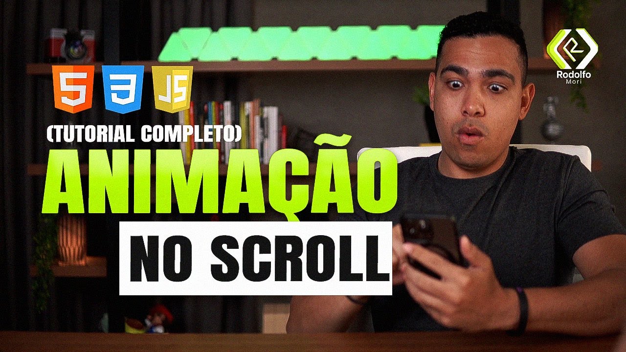 Animação no Scroll | Usando apenas HTML, CSS e JavaScript