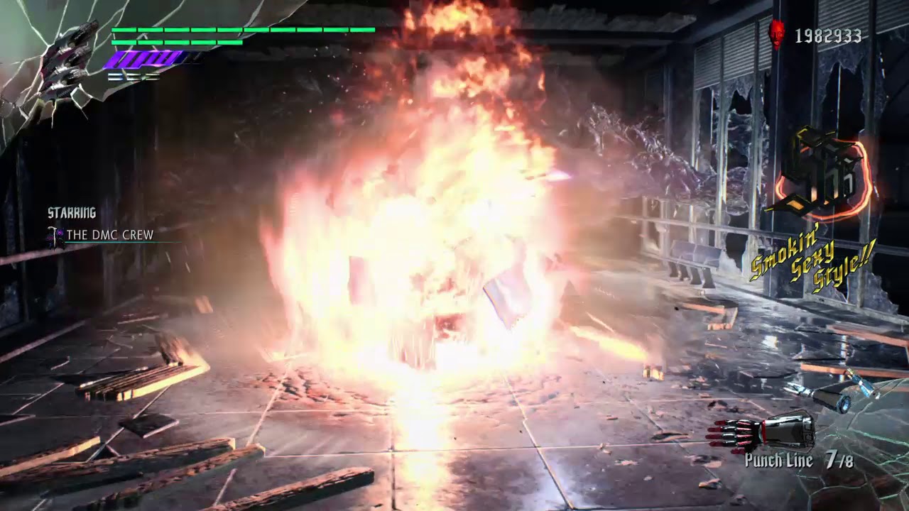 DMC5: DMD Mission 7 S Rank, No Damage (Nero)