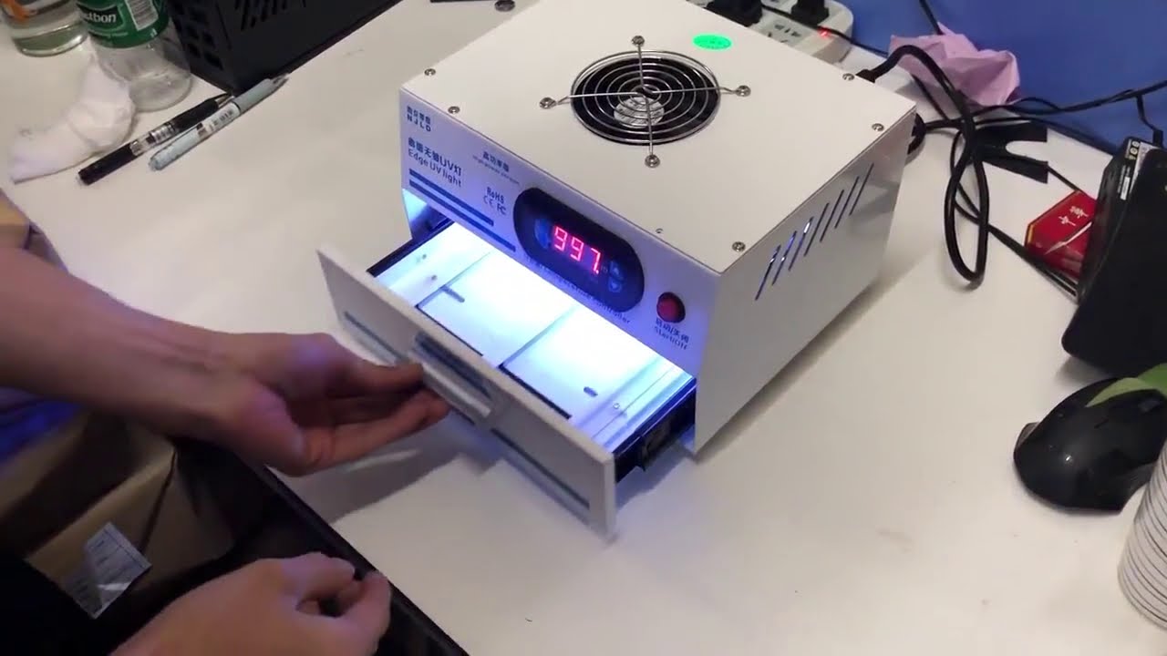 365nm wavelength UV Light Curing Box 7 or 14 inches from RobotDigg