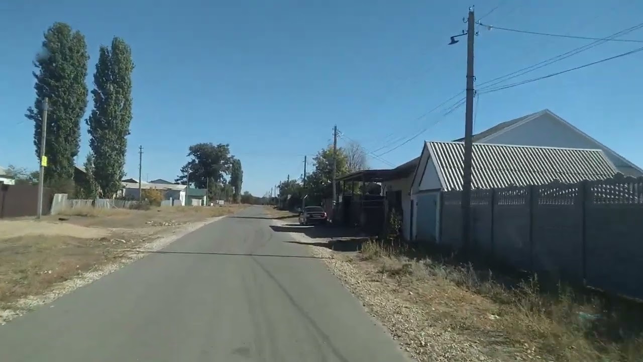 Проездом через село Красный Партизан, Энгельсский район.