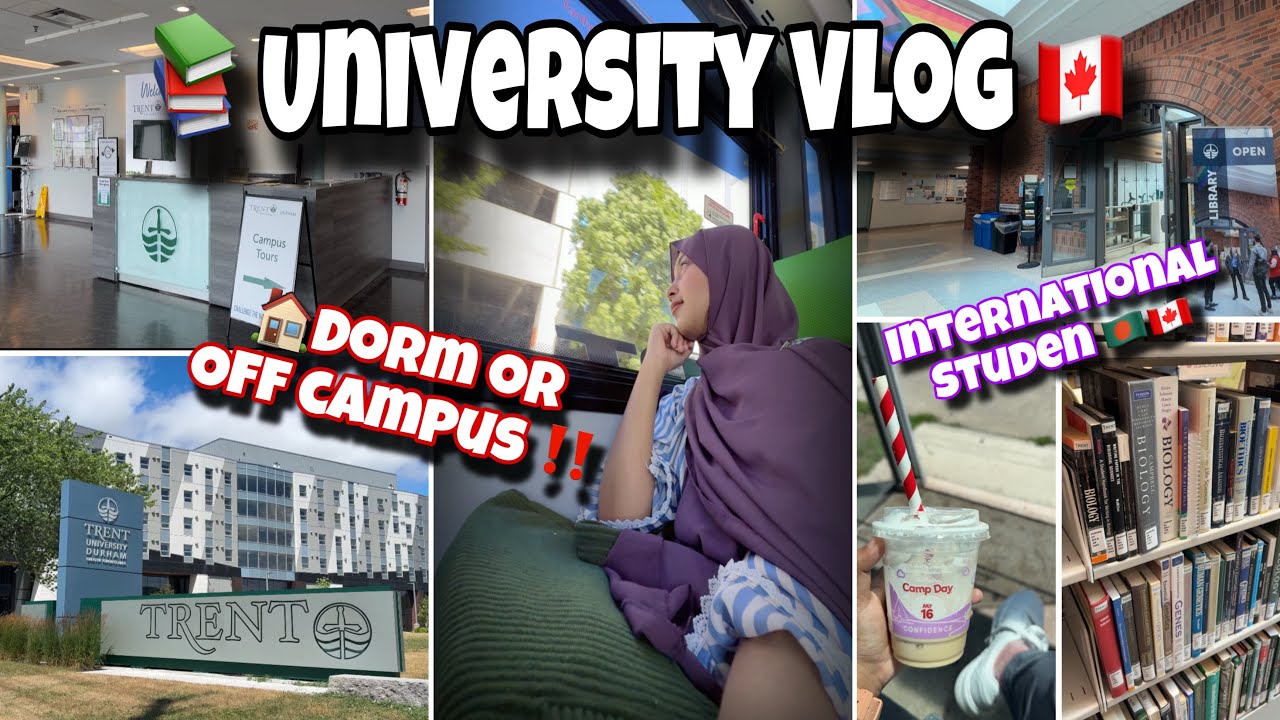University Vlog📚🇨🇦 Why I chose off campus house instead of Dorms‼️ International Student Life🇧🇩🇨🇦
