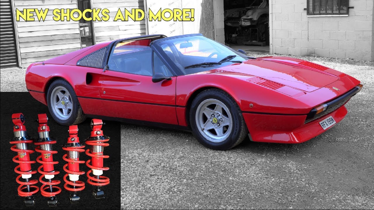 Will New Shocks Transform The InfluEnzo?  Cheap Ferrari 308 GTS Update