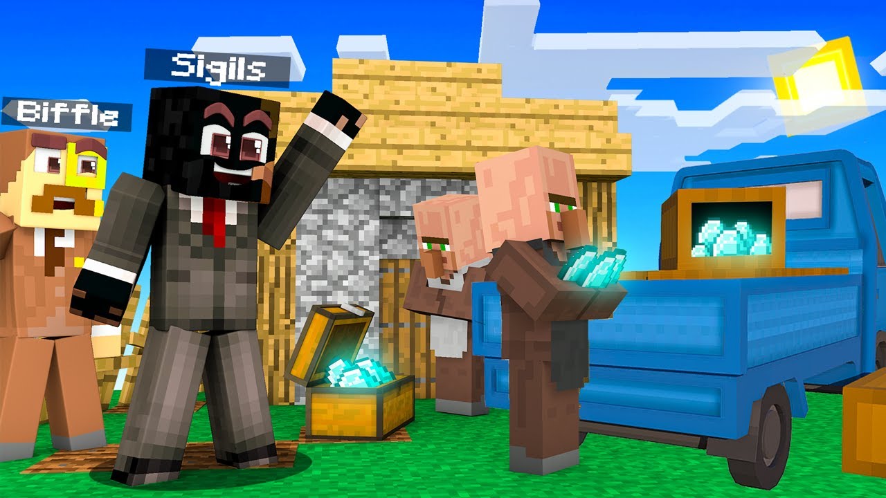TURNING my FACTORY ON in Minecraft