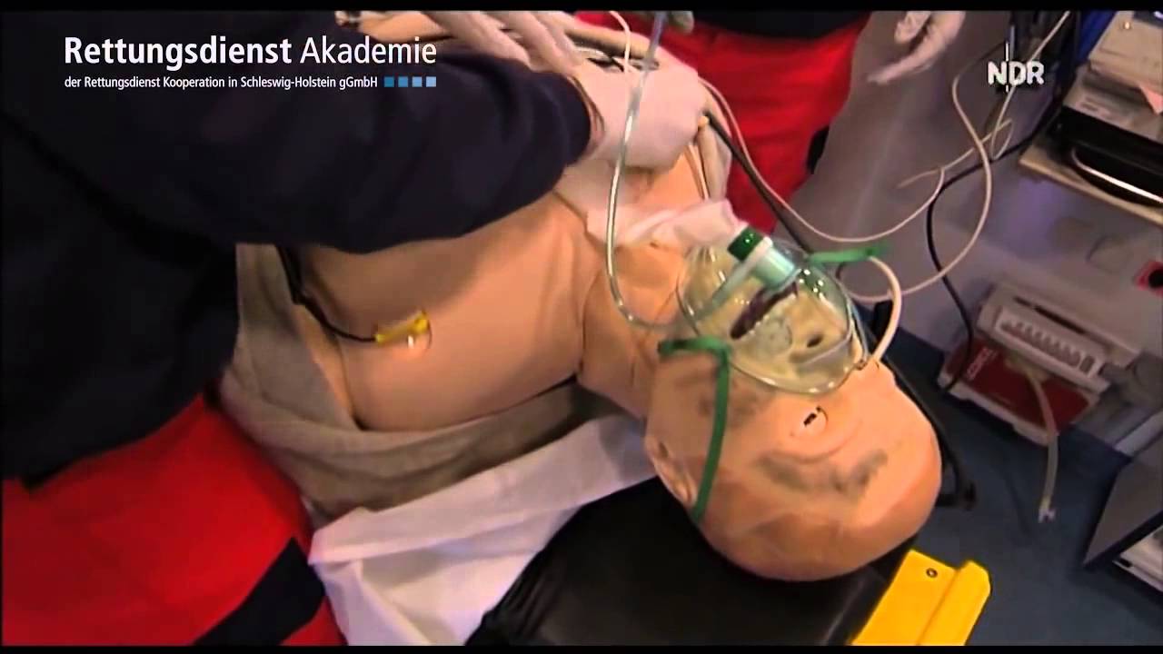 Der Trainings-RTW der RKiSH in der Rettungsdienst-Akademie
