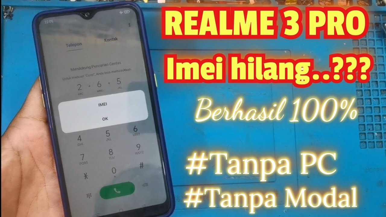 SERVIS HP REALME 3 PRO IMEI HILANG