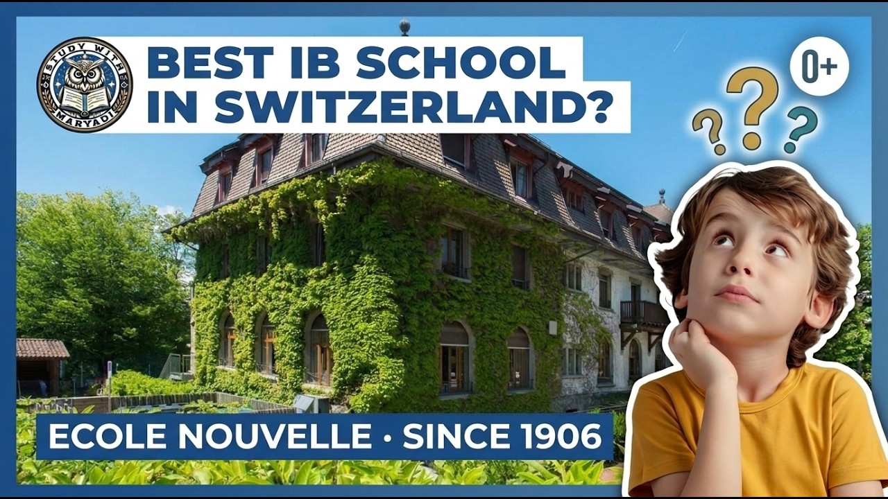 Ecole Nouvelle Lausanne: Full IB Boarding School Review / Switzerland / MARYADI