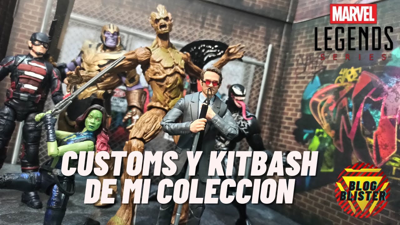 Mis Customs y Kitbash Marvel Legends
