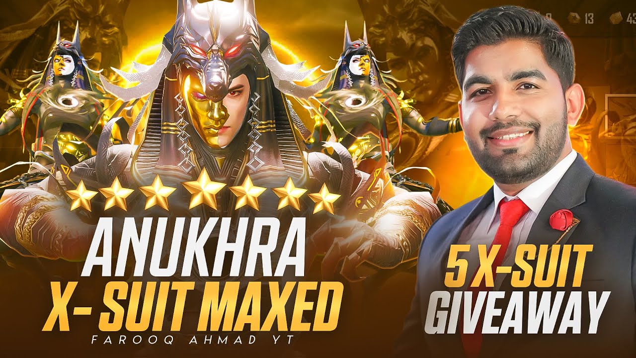 Максимальный комплект ANUKHRA X-SUIT за 130 000 долларов UC | Раздача 5 X-Suit | 🔥 PUBG MOBILE 🔥