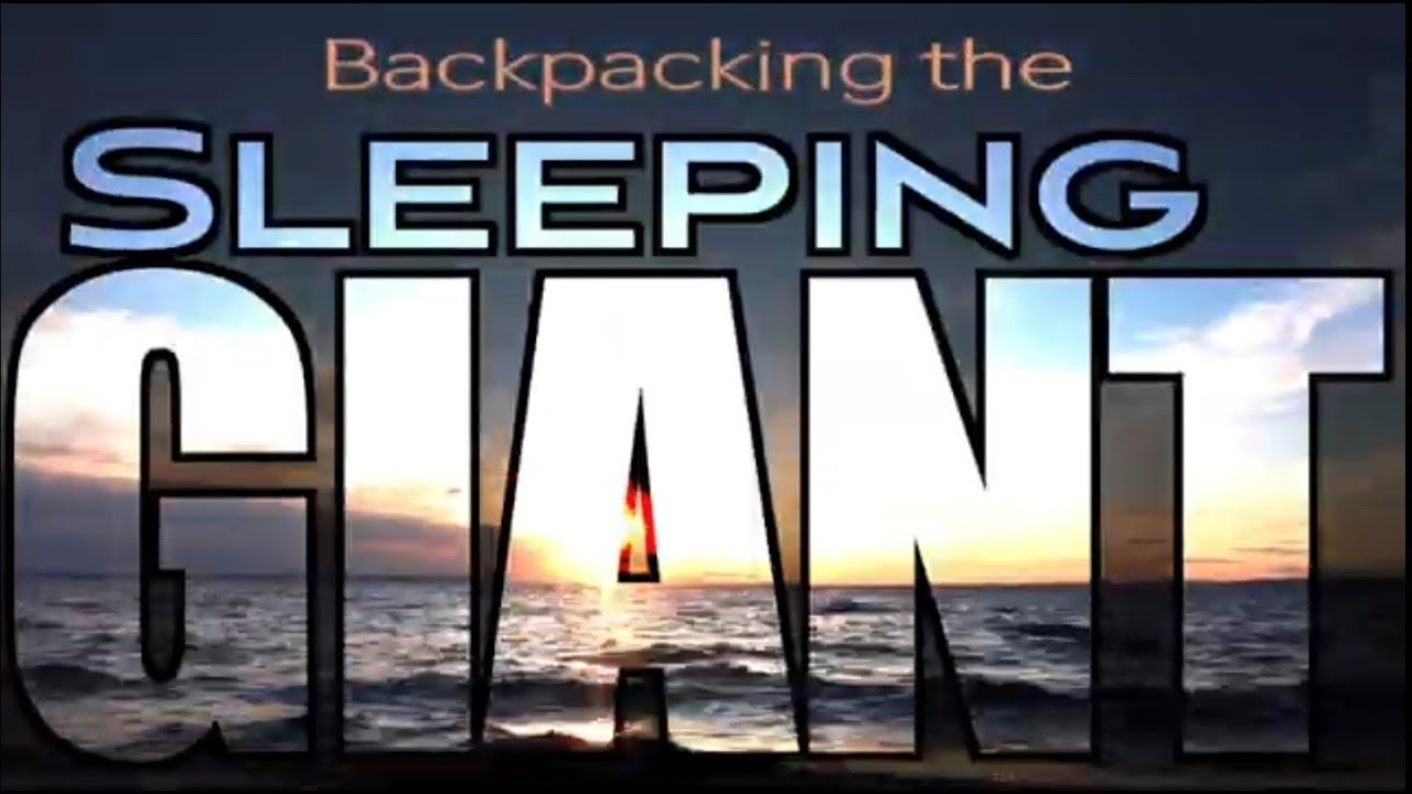 Backpacking the Sleeping Giant