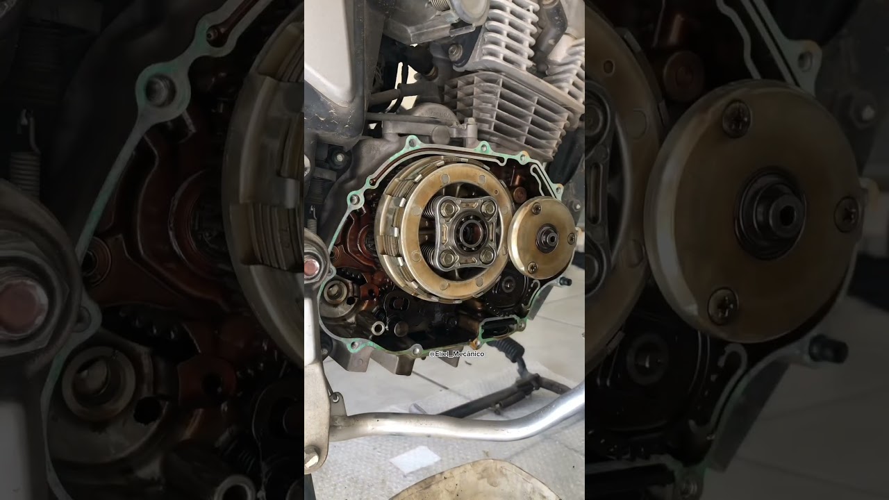 how to replace clutch plate Honda shine #viral #shortfeed #shortviral #viralshort