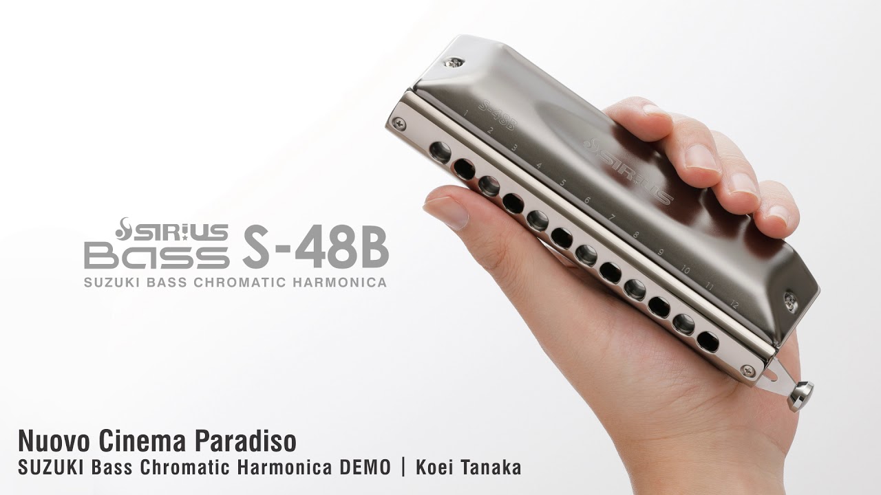 [Nuovo Cinema Paradiso] SUZUKI Bass Chromatic Harmonica DEMO | Koei Tanaka