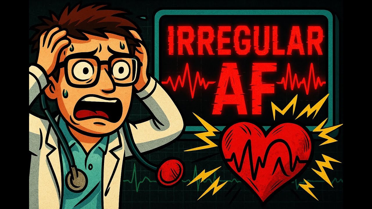 Irregular AF🔥 | Atrial Fibrillation (Medical Rap Beats)