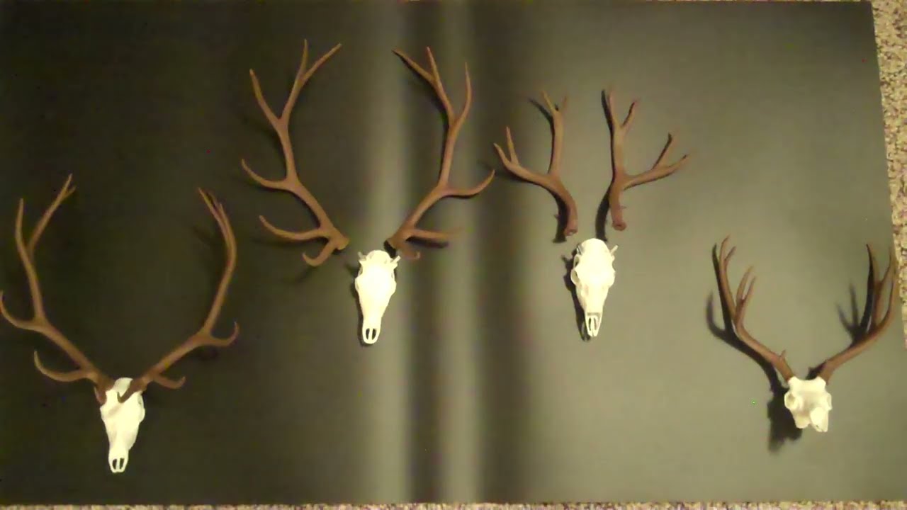 3D Printed model of Elk and Deer