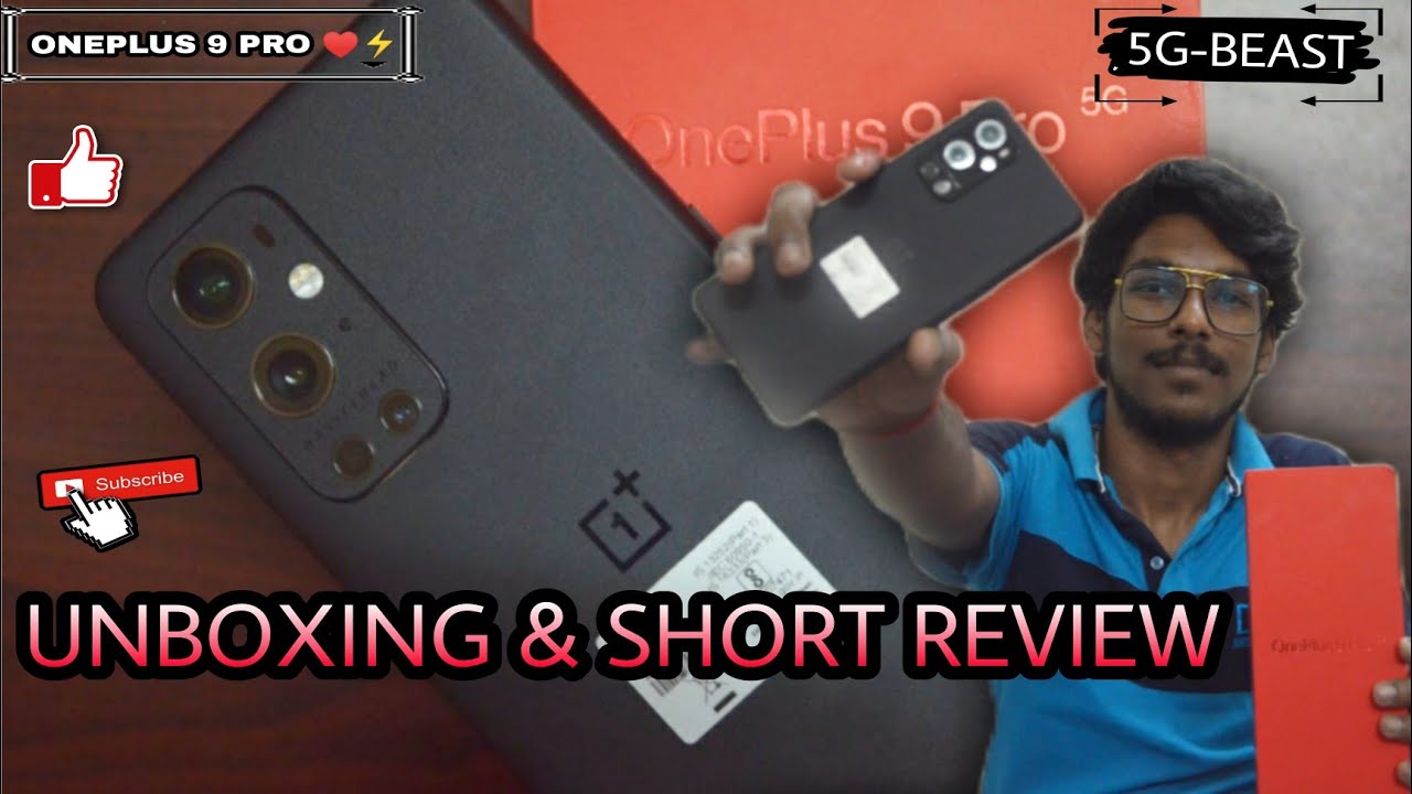 ONE PLUS 9 PRO - Unboxing & Short Review in Tamil &hearts;️⚡| 5G-BEAST| #oneplus9pro #neversettle #oneplus