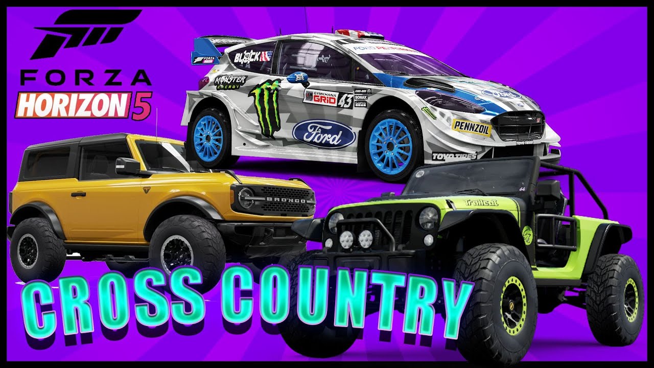 LOS MEJORES AUTOS PARA CROSS COUNTRY / FORZA HORIZON 5