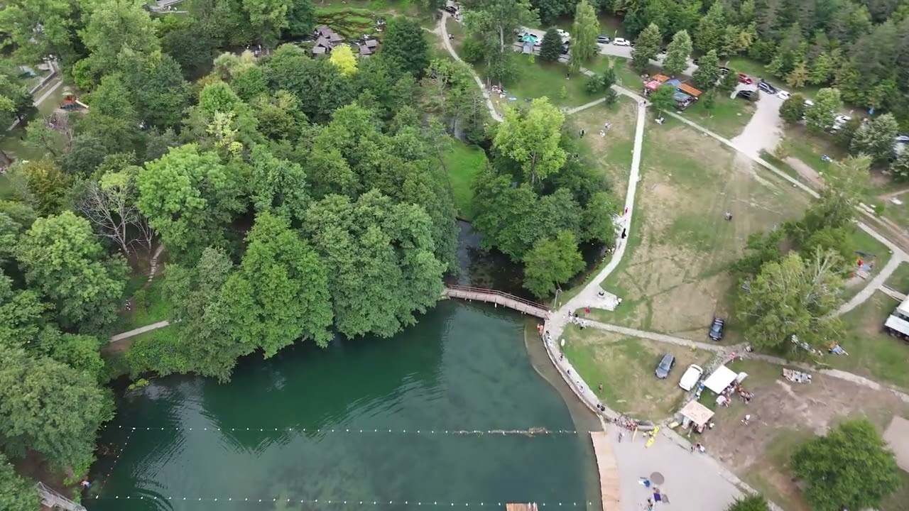 Malo in veliko Plivsko jezero Bosna avg. 2025     Pliva lakes Jajce Bosnia and Herzegovina aug. 2025