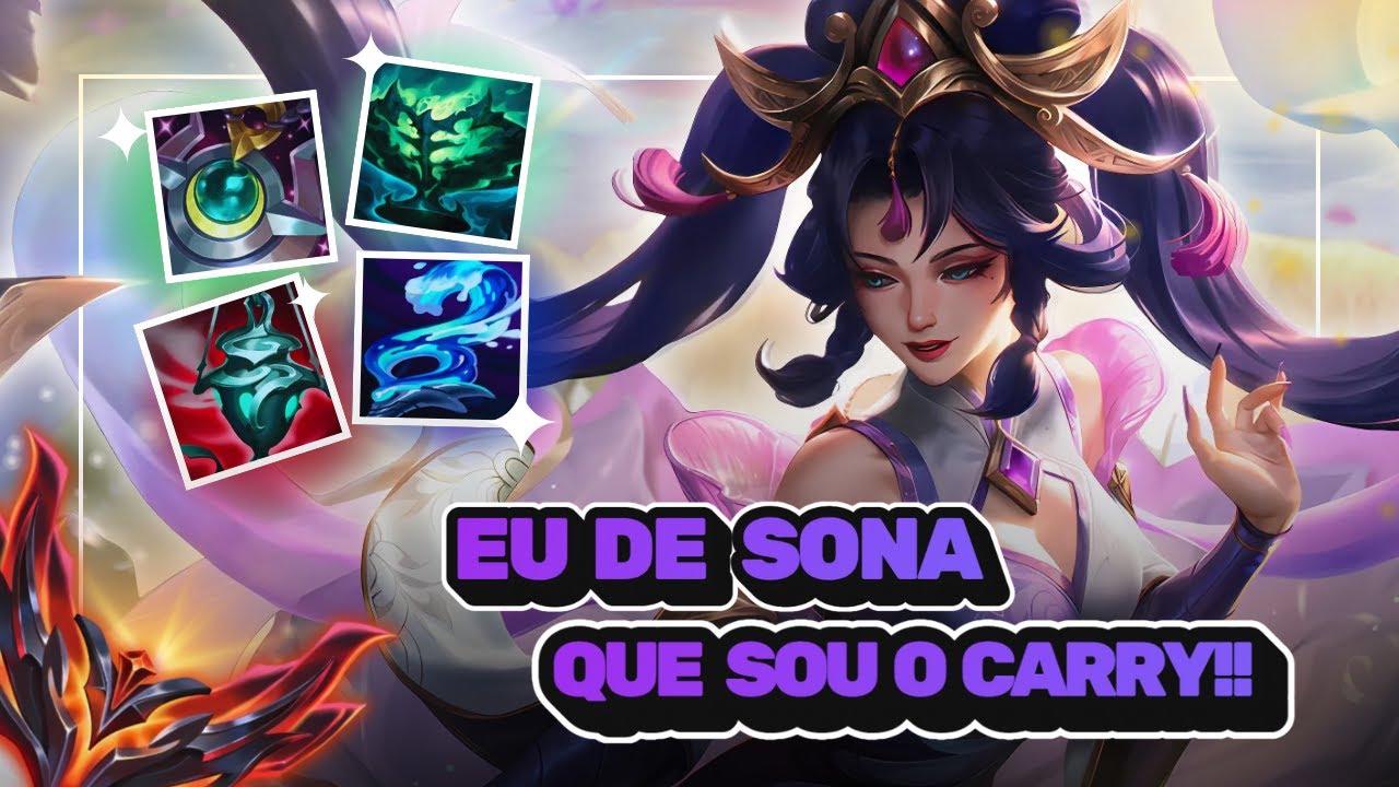 Sona é sempre o carry de verdade!! | League of Legends