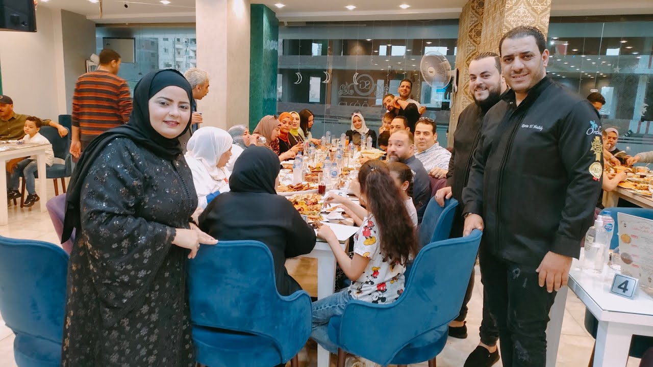 اول عزومه في رمضان شوفوا تجهيزاتنا وتحضيرات مطعم صدفه جاد