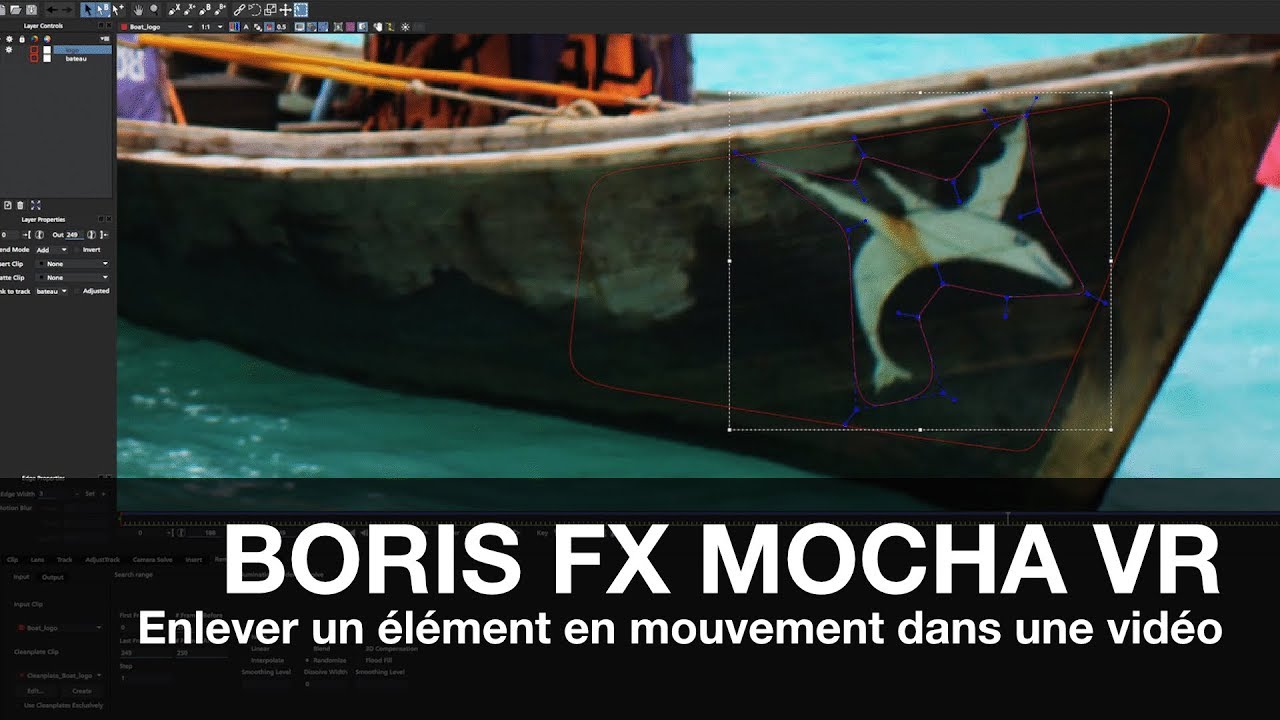 MOCHA PRO: Enlever un élément en mouvement !