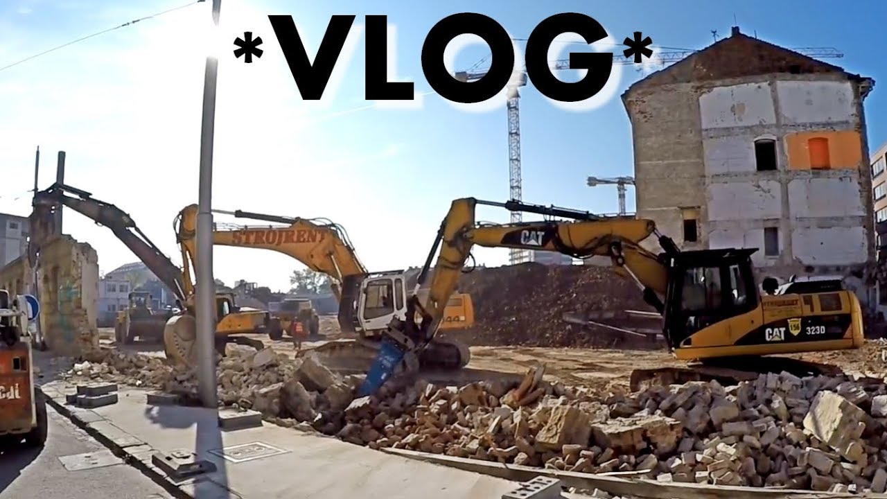 *Holbra VLOG* #42 Demolice v Brně, stavba v Praze