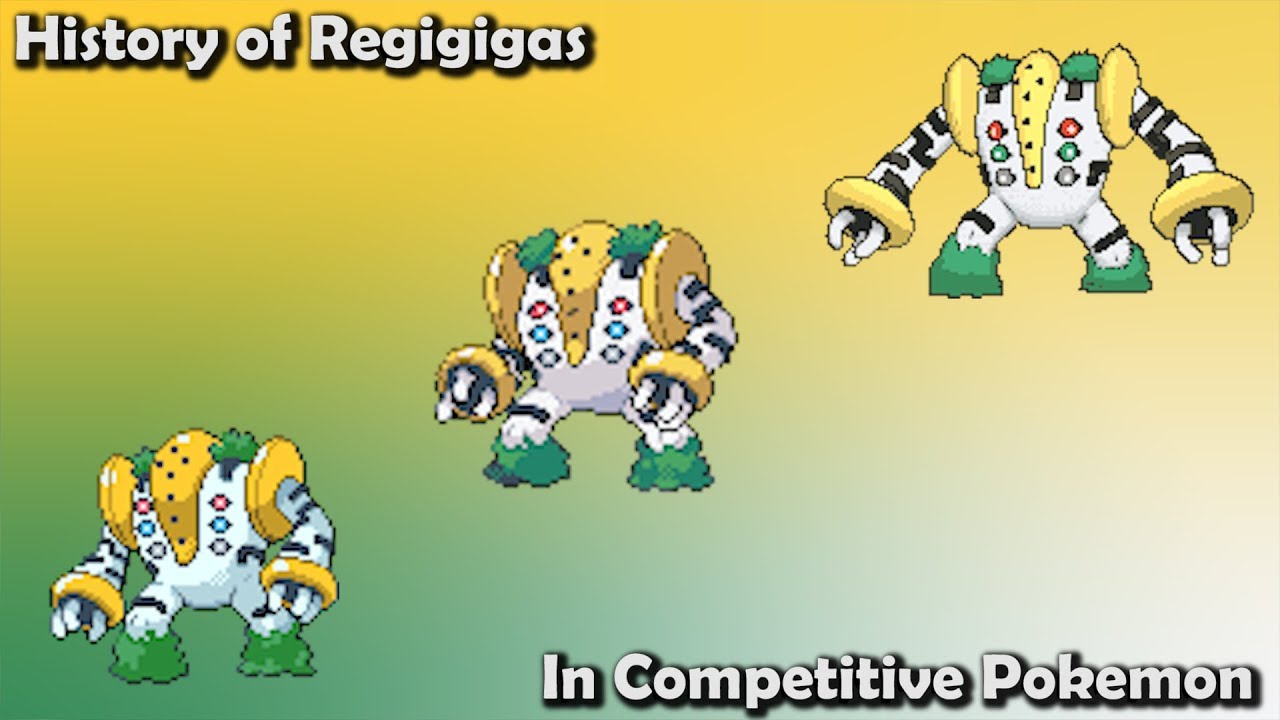 How BAD was Regigigas ACTUALLY? - History of Regigigas in Competitive Pokemon (Gens 4-7)