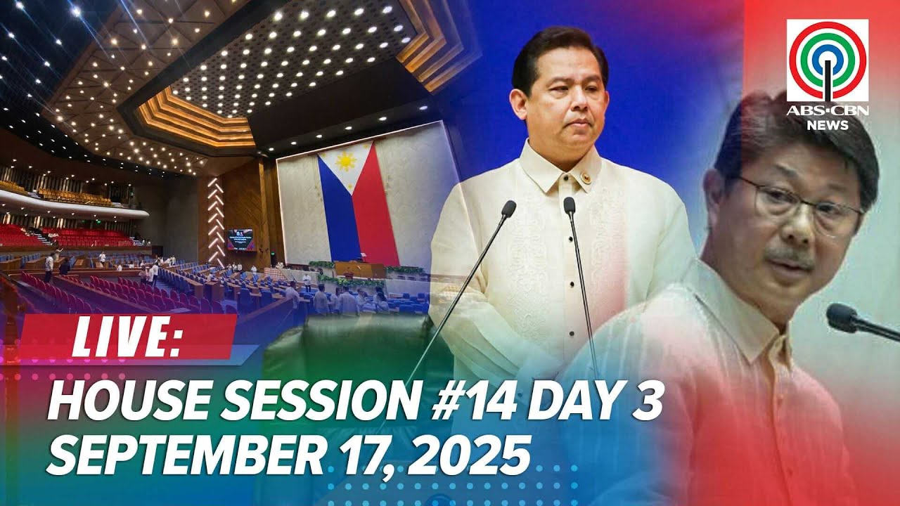 LIVE: House of Representatives Session No. 14 (Day 3) | September 17