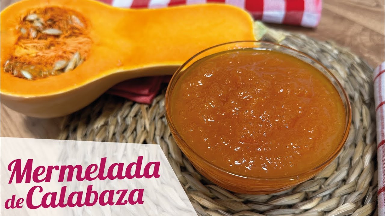 MERMELADA DE CALABAZA CASERA 🎃 Mermelada para desayunos y meriendas