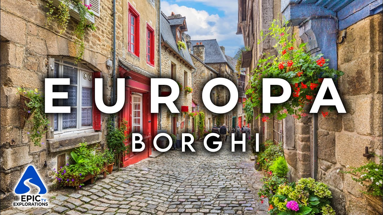 Top 50 Borghi più Belli d'Europa | 4K Guida di Viaggio