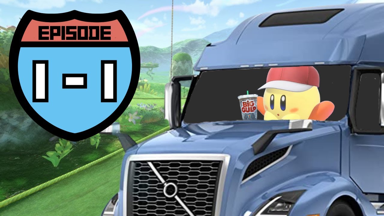 Kirby Air Riders Road Trip 1-1: Grab your Big Gulp