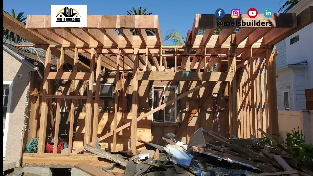 Adicion de Primer y Segundo Piso // First and Second Floor Addition