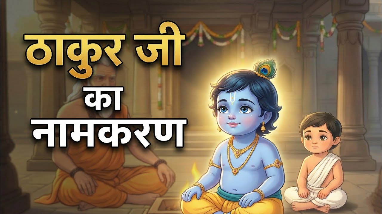 ठाकुर जी का नामकरण संस्कार | श्रीकृष्ण लीला