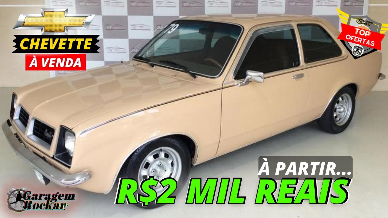 CHEVETTE barato a venda [À PARTIR DE 2 MIL REAIS!] Top Ofertas Rockar! #chevetteavenda #chevette